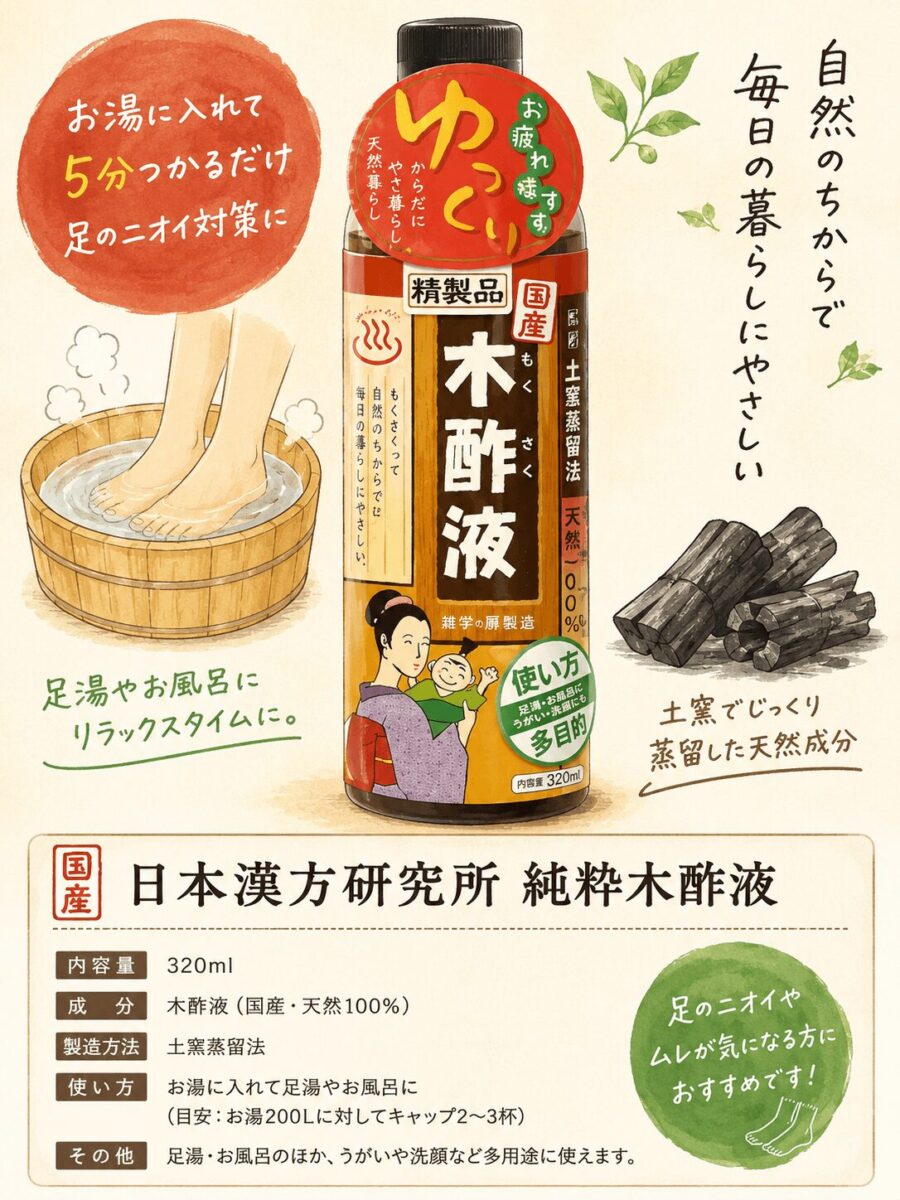 日本漢方研究所 純粋木酢液