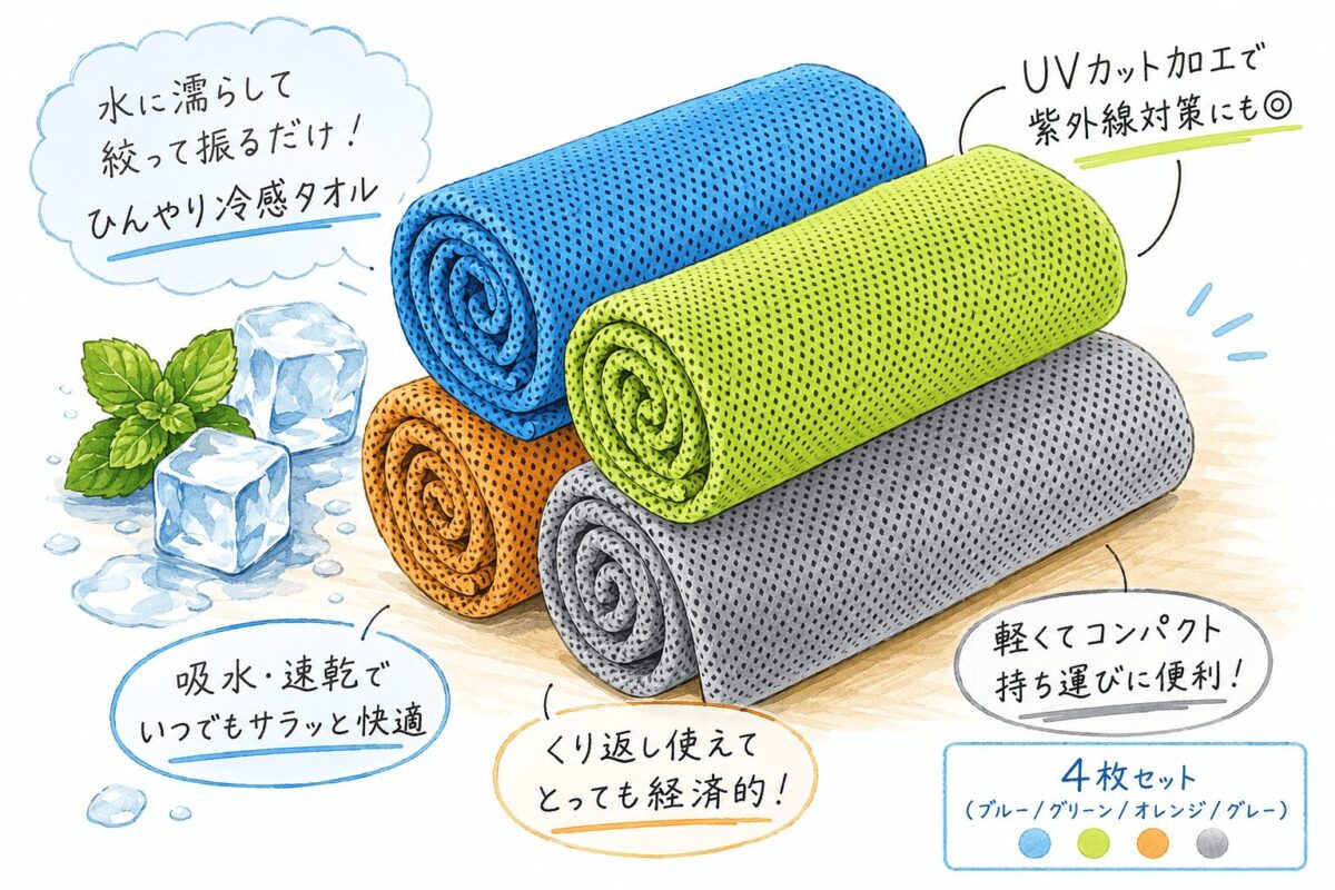 冷感タオル