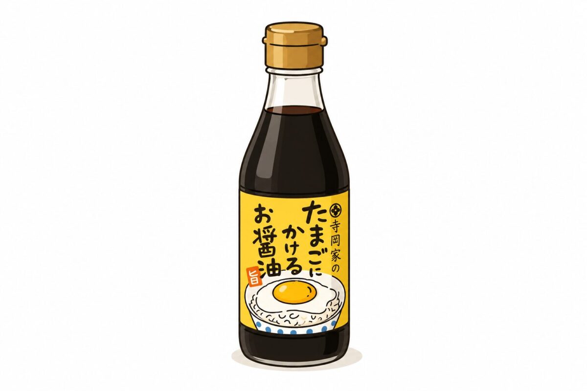 寺岡家のたまごにかけるお醤油
