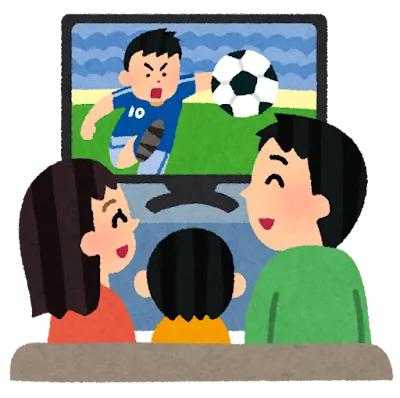 忙しい家庭でも楽しめるエンターテインメントとは？ 忙しい家庭でも楽しめるエンターテインメンをイメージしたイラスト