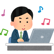 対象となる利用者と利用シーン 対象となる利用者と利用シーン 主な利用者は30代〜40代の首をイメージしたイラスト